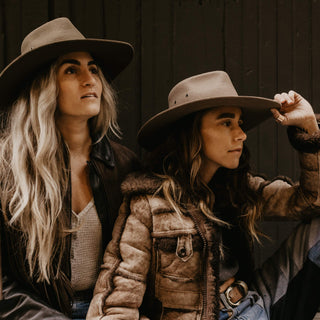 Friends enjoying outdoor life in Will & Bear Brown Country Hats, styled for countryside adventures