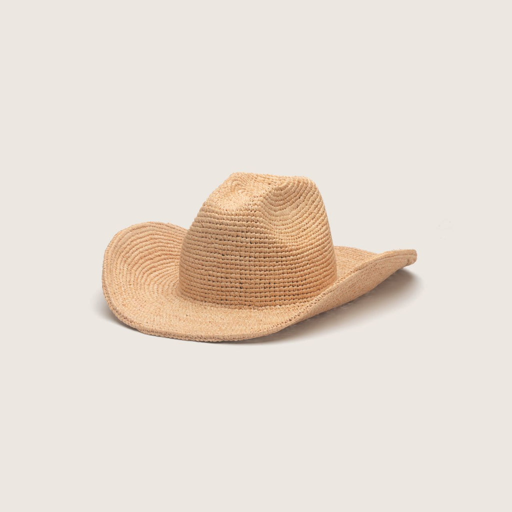 Duke Raffia | Handwoven Straw Cowboy Hat for Summer – Will  display picture 1