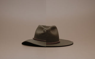 Clean and reshape your felt or straw hat