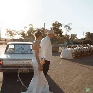 Outback Elegance: Capturing Love in the Red Earth with Our Signature Hat Collection