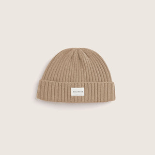 Light cream beige beanie