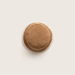 Ugg wool bucket hat top view