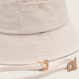 Billie Bone | Removable String Bucket Hat