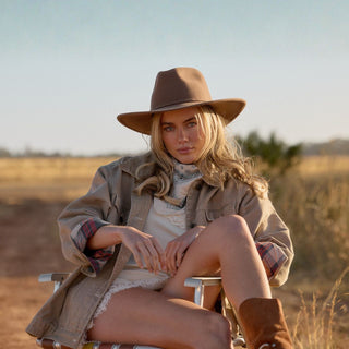 Dusty Brown | Packable Outback Hat
