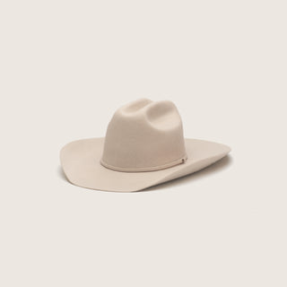 Buck Cream | White Cowboy Hat Felt