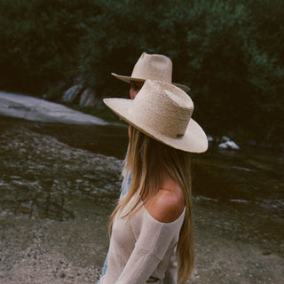 Zuri Sand | Straw Western Hat