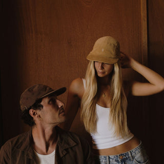 Archie Cord | Brown Corduroy Hat 5-Panel