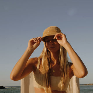 Archie Cord | Brown Corduroy Hat 5-Panel