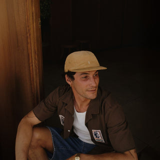 Archie Cord | Brown Corduroy Hat 5-Panel