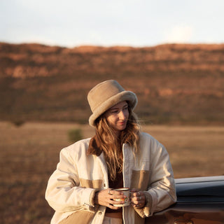 Teddy Fawn | Wool UGG Bucket Hat