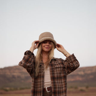 Teddy Fawn | Wool UGG Bucket Hat