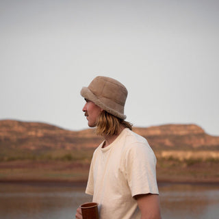 Teddy Fawn | Wool UGG Bucket Hat