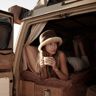 Teddy Brown | Wool UGG Bucket Hat