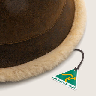 Teddy Brown | Wool UGG Bucket Hat