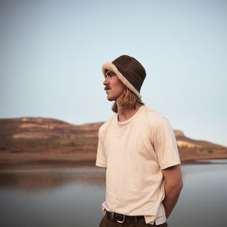 Teddy Brown | Wool UGG Bucket Hat