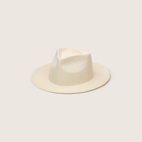 Calloway Bone Straw Felt Fedora final sale