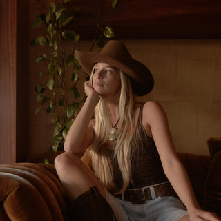Buck Brown | Brown Felt Cowboy Hat