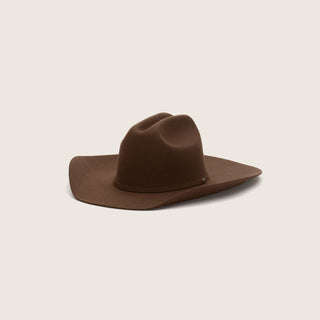 Buck Brown | Brown Felt Cowboy Hat