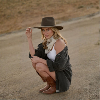 Dusty Espresso | Packable Outback Hat