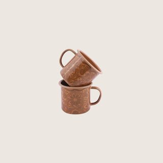 Camp Dinner Set | 6-Piece Durable Enamel Plates, Bowls & Mugs