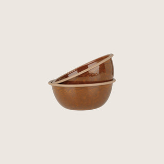 Camp Dinner Set | 6-Piece Durable Enamel Plates, Bowls & Mugs