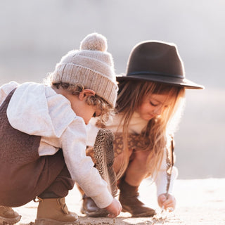 Little William Brown | Crushable Travel Hat for Kids