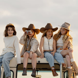 Little Buck Brown | Kids Cowboy Hat