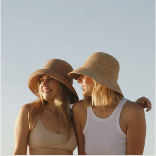 Sunny Husk | Women’s Straw Bucket Hat