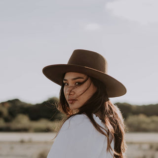 Andy Auburn | Dark Brown Country Hat