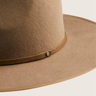 Andy Oak | Brown Wide Brim Fedora