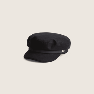 Foster Black | Black Newsboy Cap