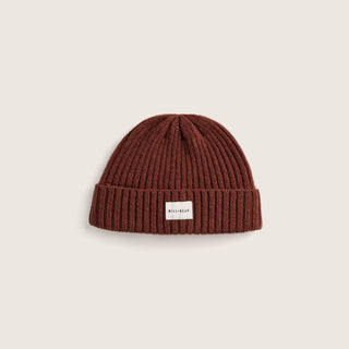 Levi Copper | Burnt Red Wool Beanie