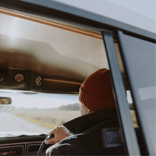 Levi Copper | Burnt Red Wool Beanie