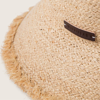Stevie Sand | Raffia Straw Bucket